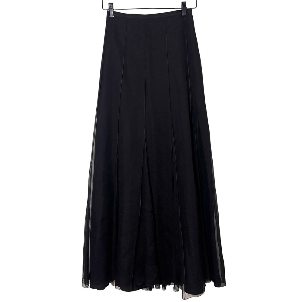 Paule Vasseur 100% Silk Maxi Skirt Size 38 Black Evening Formal
Fairy Whimsigoth